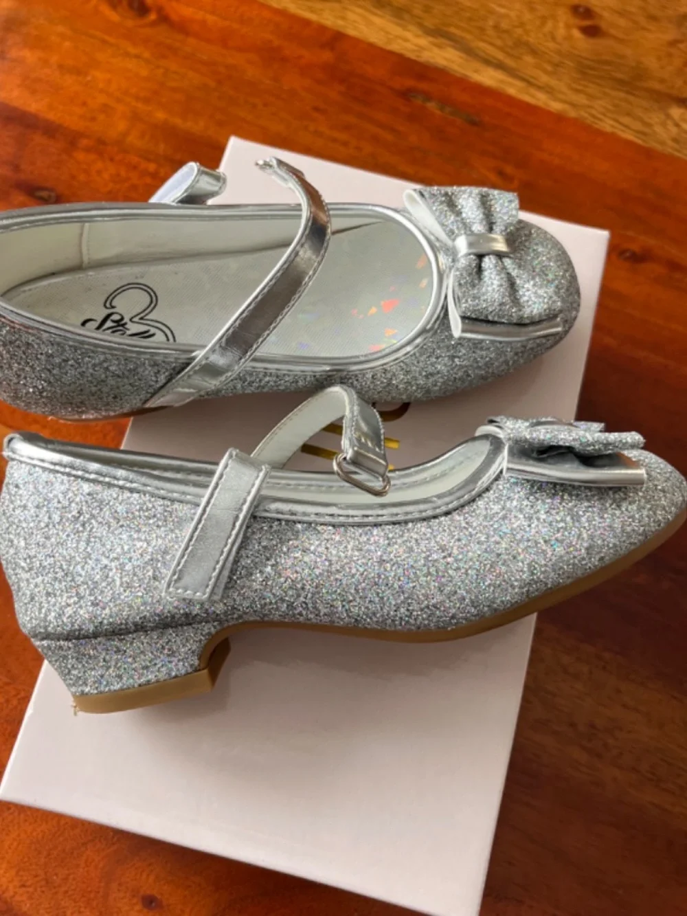 Stelle Girls Dress Shoes Glitter Princess Shoe